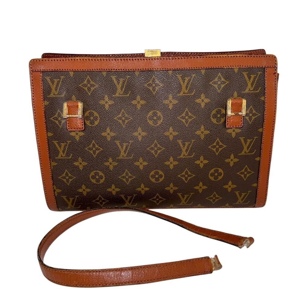 Louis Vuitton Sac Bivouac Monogram Shoulder Bag Vintage France Rare - Picture 9 of 15